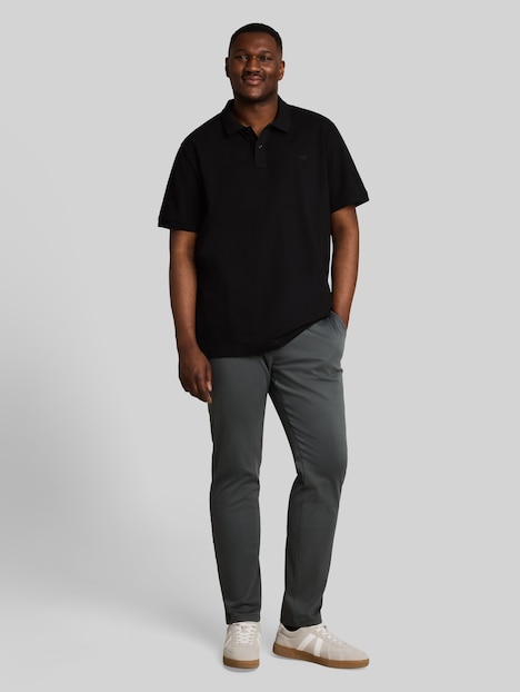 Piqué Poloshirt mit Logo-Stickerei