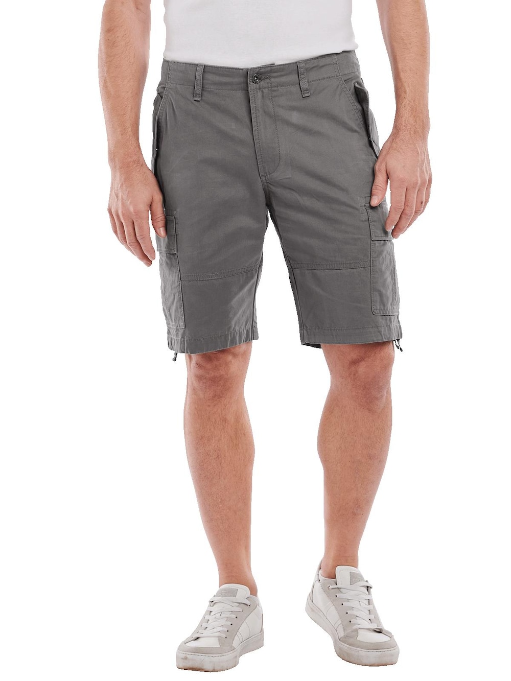 Herren Bermuda regular , Grau