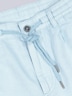 Herren Chino-Bermuda mit Tunnelzug , Hellblau