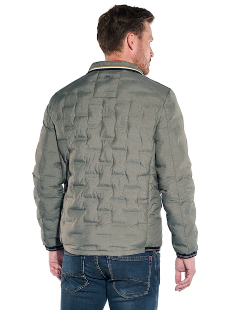 Herren Steppjacke , Khaki