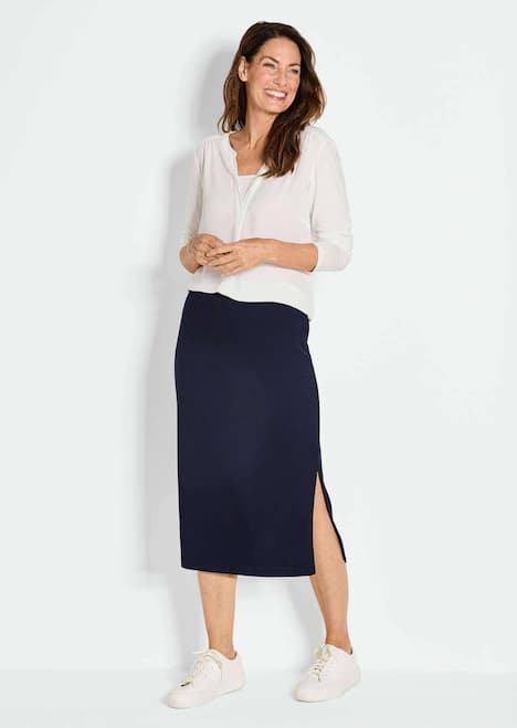 Midirock mit Schlupfbund