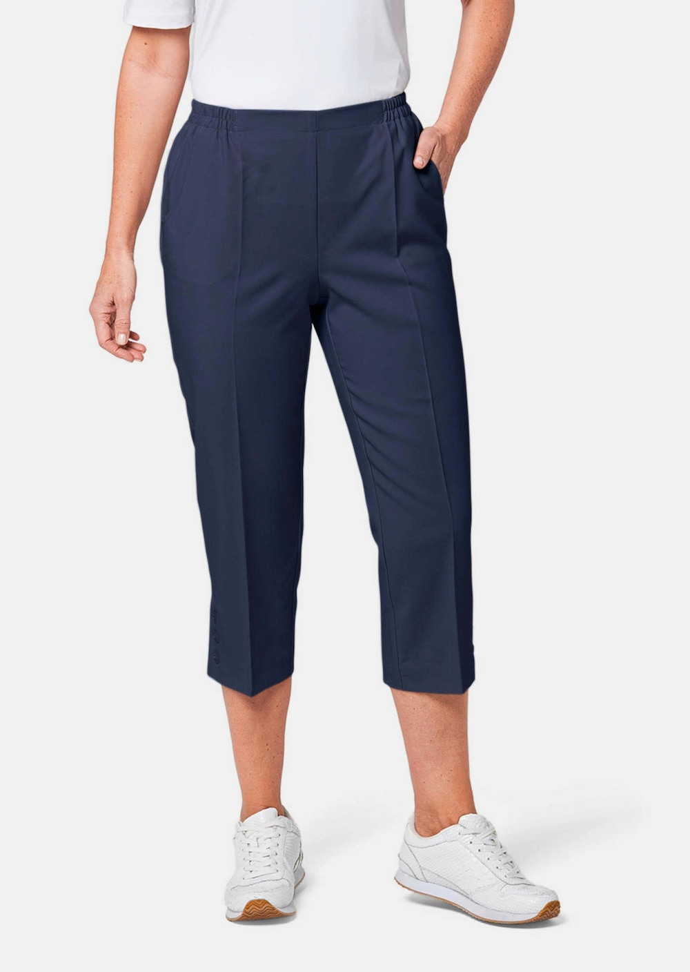Pflegeleichte Capri-Schlupfhose