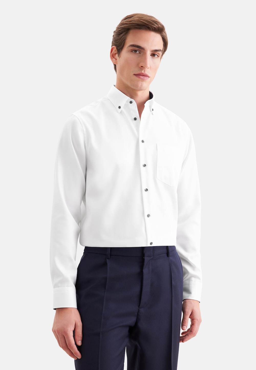 Herren Business Hemd - Uni