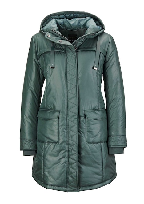 Sportiver Anorak mit Kapuze & Stepp