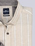 Herren Langarm-Hemd aus Halbleinen , Beige