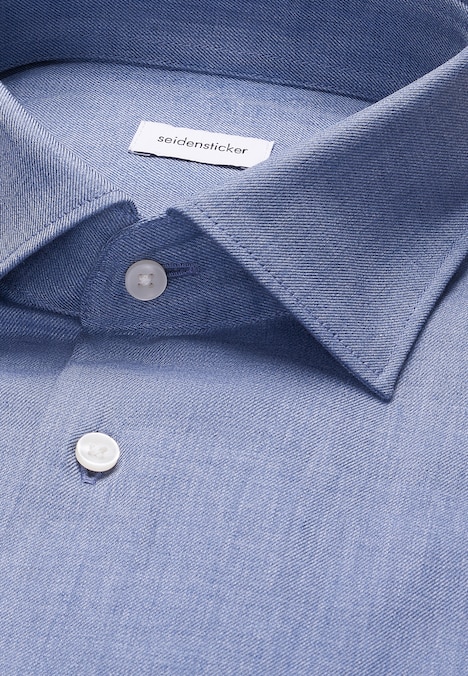 Herren Flanellhemd - Uni