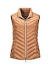 GOLDNER Gewatteerde bodywarmer Figuurvriendelijk vest met lichte wattering