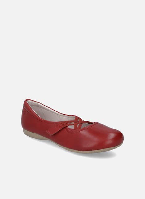 Damen Ballerina Fiona 39, rot