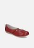 Damen Ballerina Fiona 39, rot