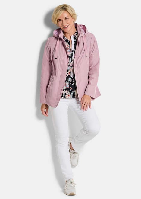 Outdoor-Jacke mit Kapuze