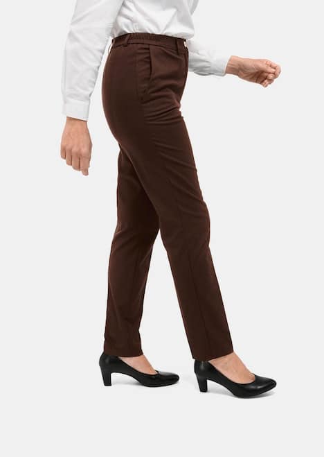 GOLDNER Broek LOUISA COMFORT+ Comfortabele broek LOUISA COMFORT+ met gestreken vouw