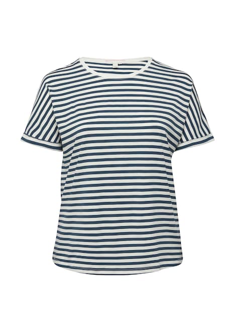 T-Shirt mit Fledermausärmeln im Loose Fit