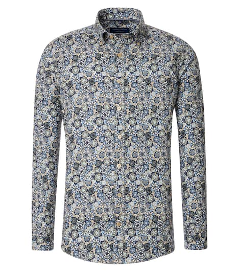 Freizeithemd Print Comfort Fit