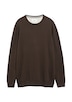 Baumwollpullover mit Logo-Stickerei