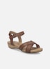 Damen Sandale Fleur 05, camel
