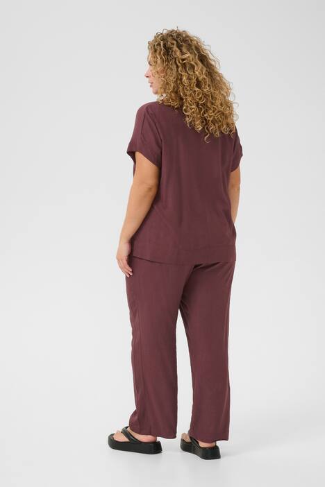 Kurzarm-Bluse Loose fit