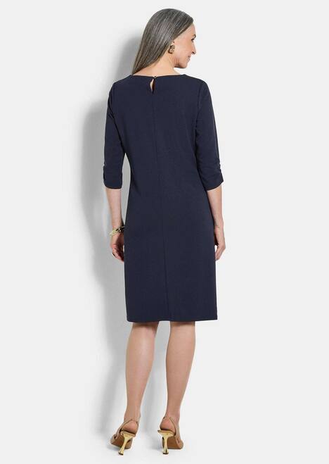 Jerseykleid mit Krepp-Qualität