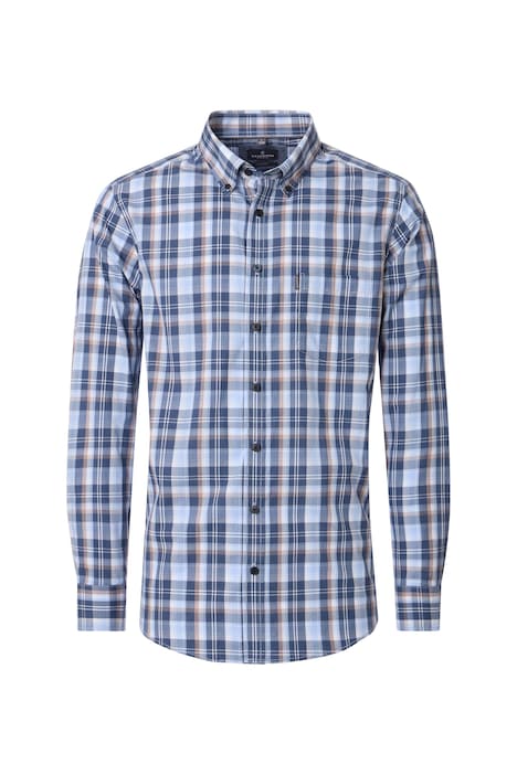Freizeithemd Langarm kariert Casual Fit