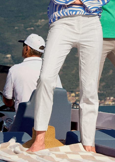 Bengalinhose mit Längsnähten