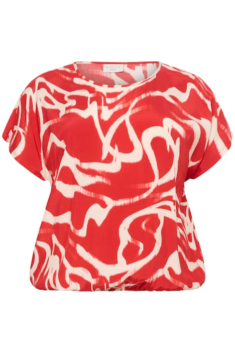 Kurzarm-Bluse Regular fit