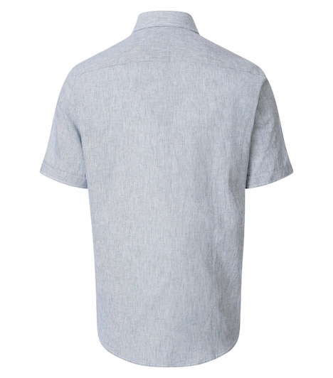 Leinenhemd kurzarm gestreift Casual Fit