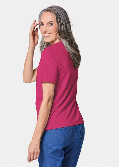 Gepflegtes Shirt in formstabiler Ware