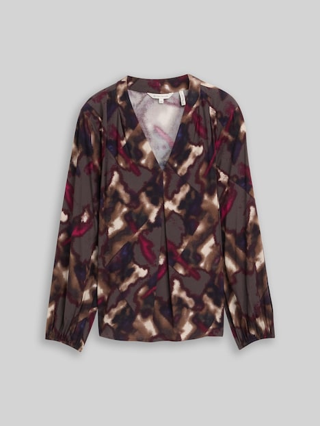 Bluse mit Muster