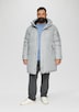 Wasserabweisender wattierter Parka mit Kontrast-Details