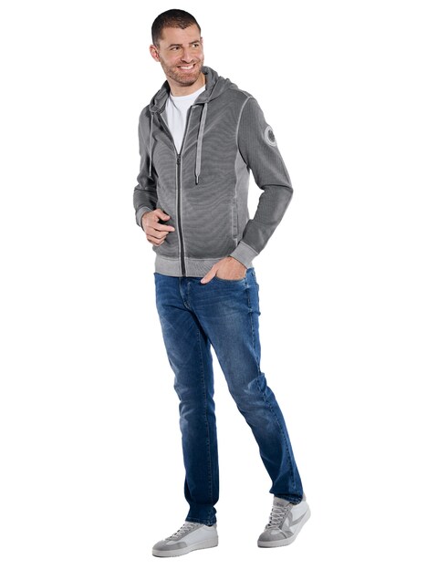 Sweatjacke mit Kapuze