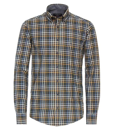 Freizeithemd kariert Casual Fit