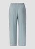 Wide Leg-Hose aus Leinenmix