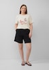 Shorts aus Interlockjersey mit Elastikbund