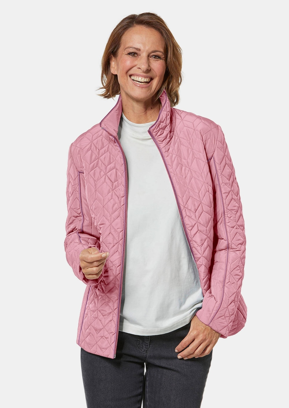Leicht wattierte Steppjacke