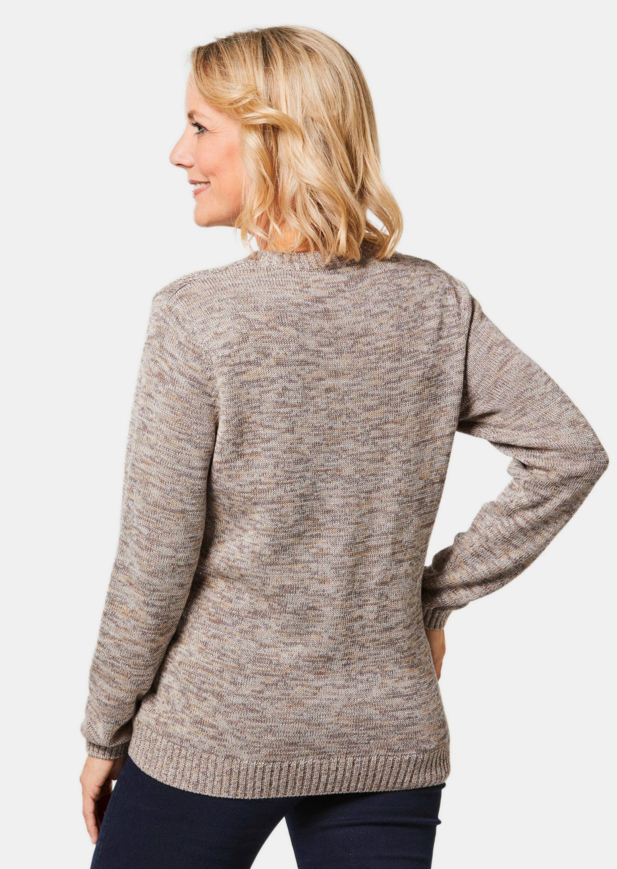 Pullover mit Glanzgarn