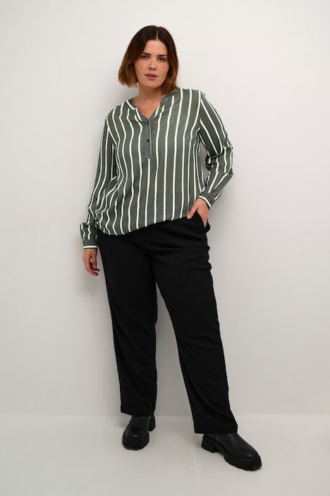Langarm-Bluse Regular fit