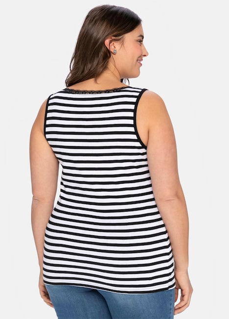 Tanktop Ärmellos Sonstiges Muster