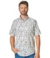 Freizeithemd Kurzarm Print Casual Fit