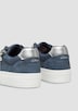 Sneaker mit Reißverschluss und Gummisohle