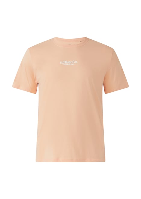 T-Shirt aus Baumwolle mit Logo-Print