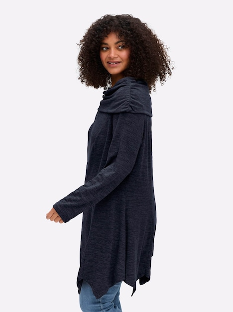 Sweatshirt Langarm Rollkragen