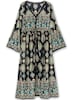 Maxikleid Langarm Sonstiges Muster