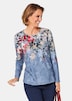 Druckshirt mit floralem Muster