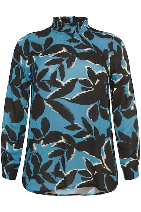 Langarm-Bluse Regular fit