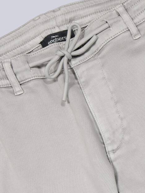 engbers Herren Super-Stretch-Jeans im Chino-Design , Beige