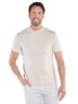 Herren T-Shirt regular , Beige