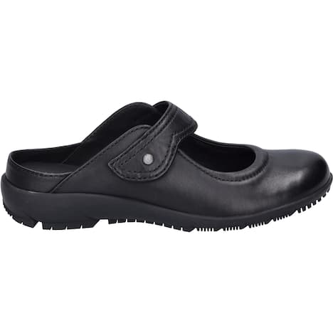 Damen Slipper Charlotte 04, black-black