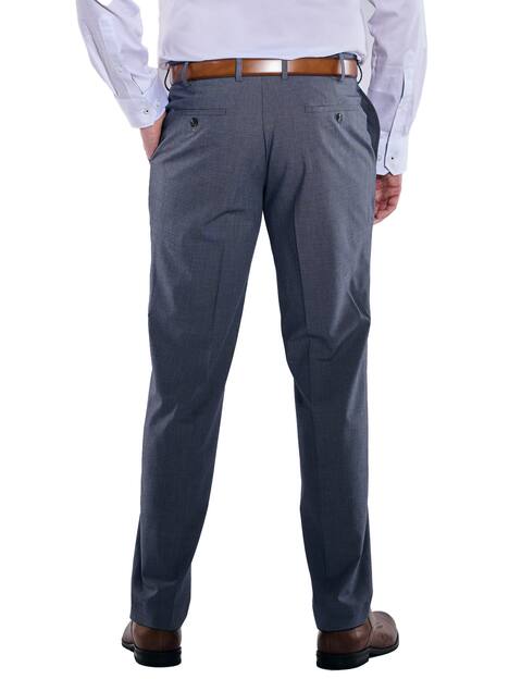 engbers Herren Anzug-Hose regular , Saphirblau