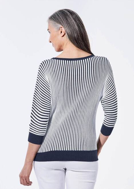 Baumwollmix mit Fledermausärmeln