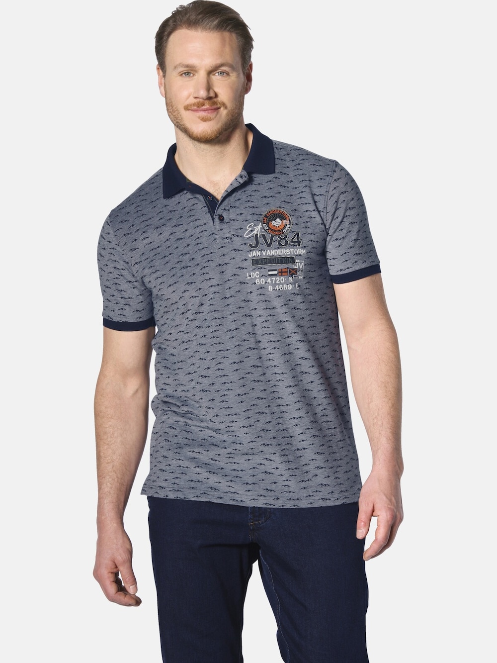 Jan Vanderstorm Poloshirt HALVESEN