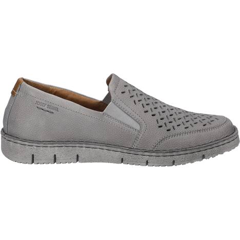 Herren Slipper Ruben 27, hellgrau